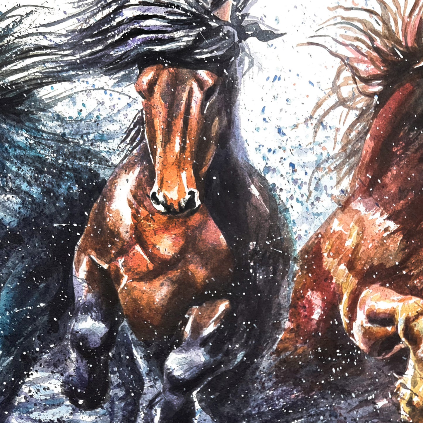 "Stormborn" - Watercolor Painting (20x16")