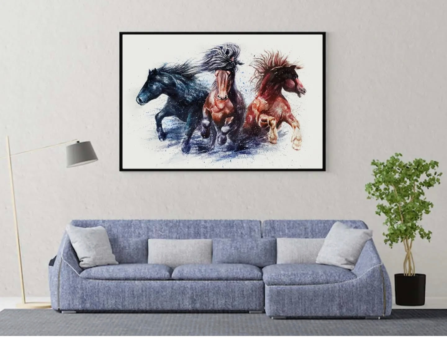 "Stormborn" - Watercolor Painting (20x16")