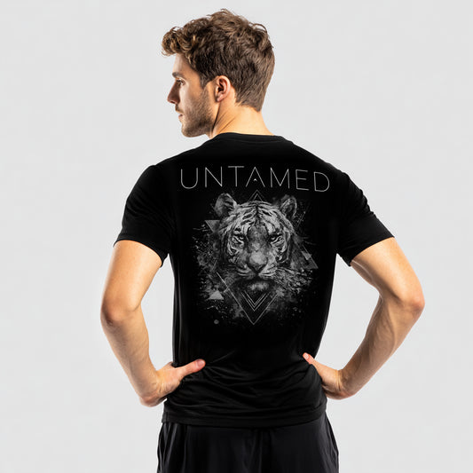Men’s cotton crew neck t-shirt "UNTAMED"