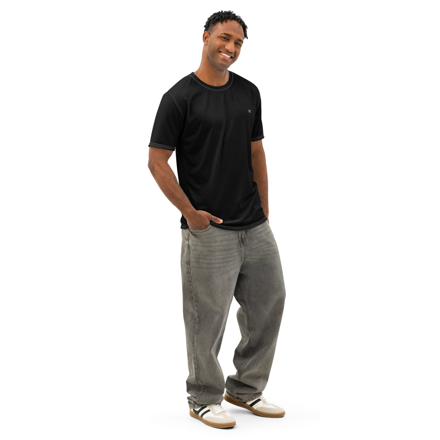 Men’s cotton crew neck t-shirt "UNTAMED"