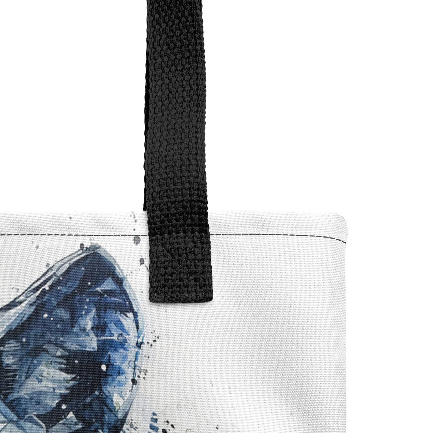 "FROM FROST TO SPIRIT / The Wolf Appears" - Tote bag