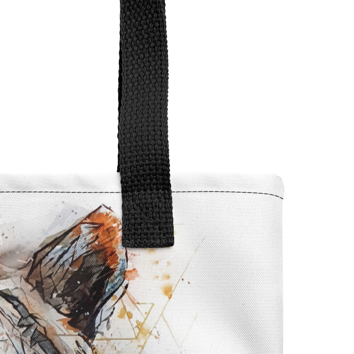 "EYES OF THE STORM / The Tiger Rises" - Tote bag