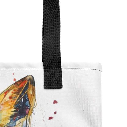 "FROM SILENCE TO LIFE / The Fox Appears" - Tote bag