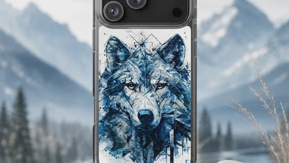 The Wolf Appears - Clear Case for iPhone®