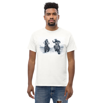 🏍️❤️"Racing Hearts" - Unisex classic tee