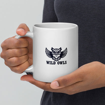 "Born of Shadows" - White glossy mug