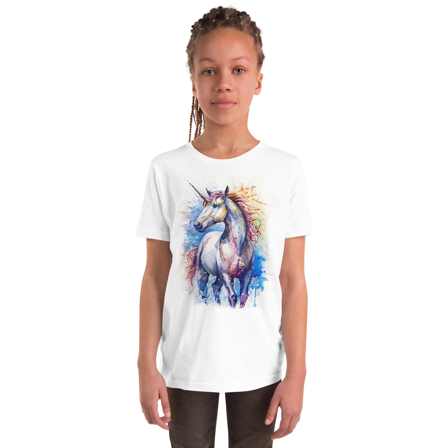 🦄"Legend’s Light" - Youth Short Sleeve T-Shirt